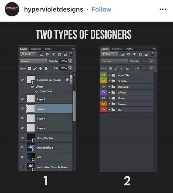 이 세상의 디자이너에는 두 가지 유형이 있다. 당신은 어느 쪽인가? | 인스티즈