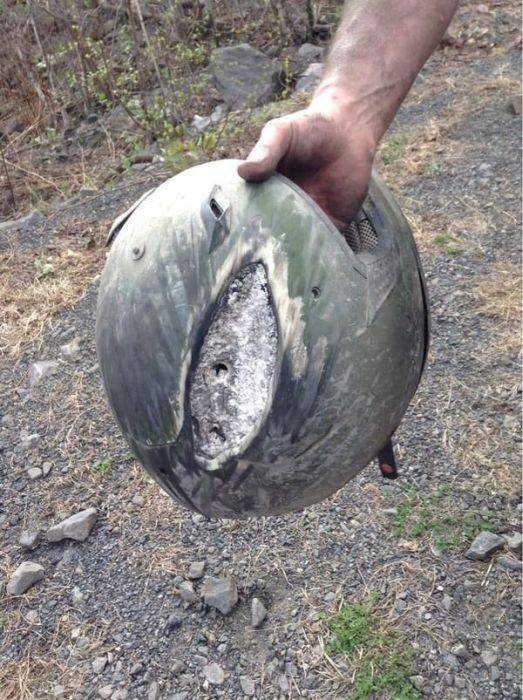 헬멧을 써야 하는 이유를 보여주는 사진들 | 인스티즈