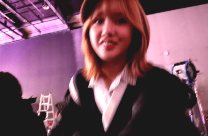 오마이걸 매의눈.gif | 인스티즈