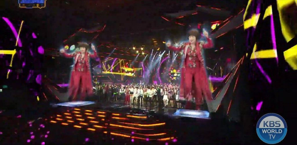 방금 가요대축제 엔딩 아모르파티cg ㅋㅋㅋㅋㅋㅋㅋ | 인스티즈