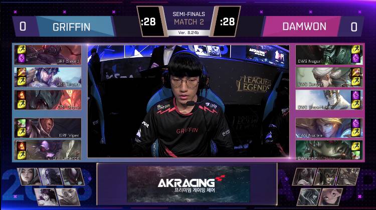 [LOL/소식] 2018 케스파컵 4강전,"그리핀 vs 담원게이밍"경기 결과 및 결승전 일정 | 인스티즈