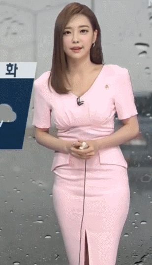 기상캐스터 강아랑 몸매 움짤.gif | 인스티즈