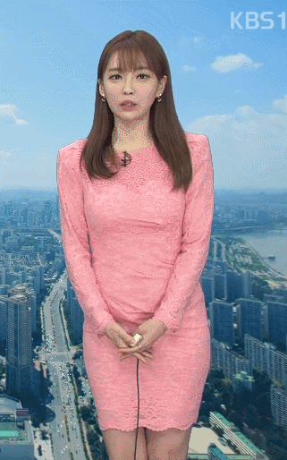 기상캐스터 강아랑 몸매 움짤.gif | 인스티즈