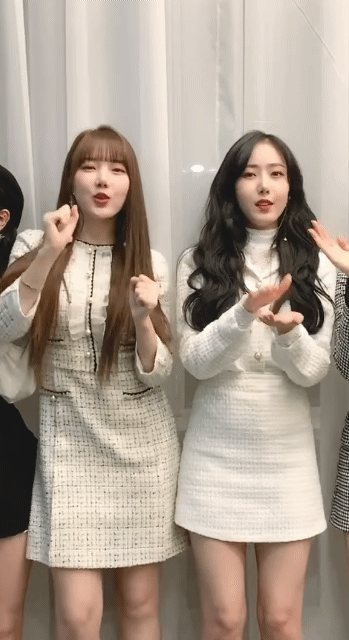 여자친구 공식 팬카페 10만 버디 축하짤.gif | 인스티즈