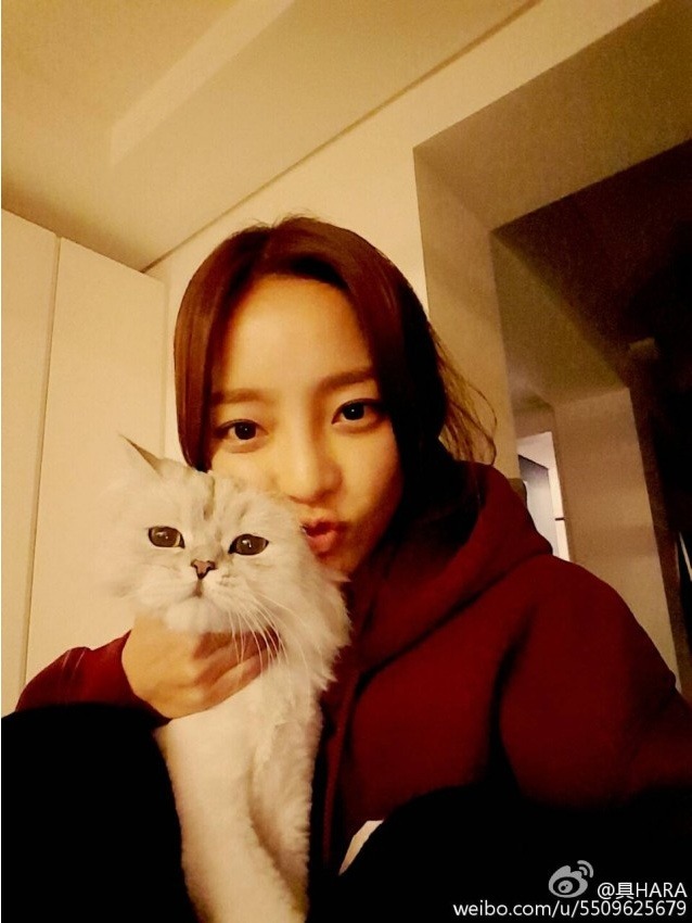 설 선물 돌리는 구하라 | 인스티즈