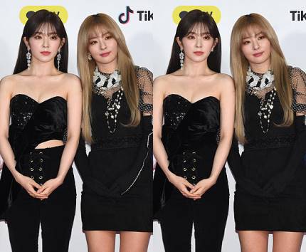 [다른부분찾기] 포즈를 취하고 있는 아이린과 슬기 편 | 인스티즈