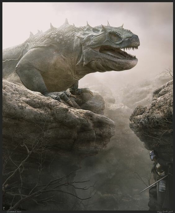 반지의 제왕 톨킨의 세계관 속 축생들 - 용들의 아버지 글라우룽(8) | 인스티즈