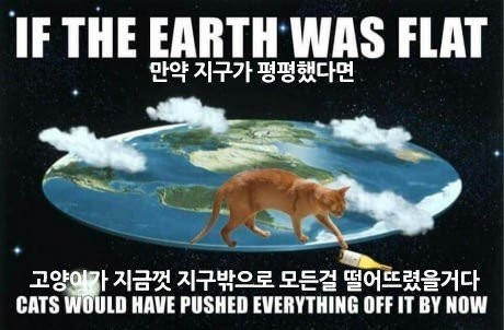 지구 평평설이 사실 vs 귀신존재 사실 확인시 둘중 더 충격적인 것은? | 인스티즈