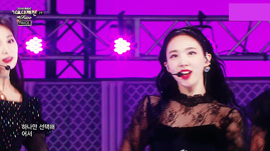 가요대제전 나연이 ㄷㄷㄷ | 인스티즈