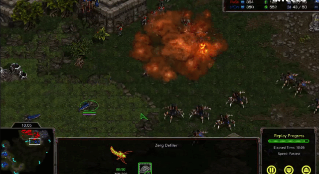 이영호 김정우 4경기 승부처 한끗싸움gif | 인스티즈