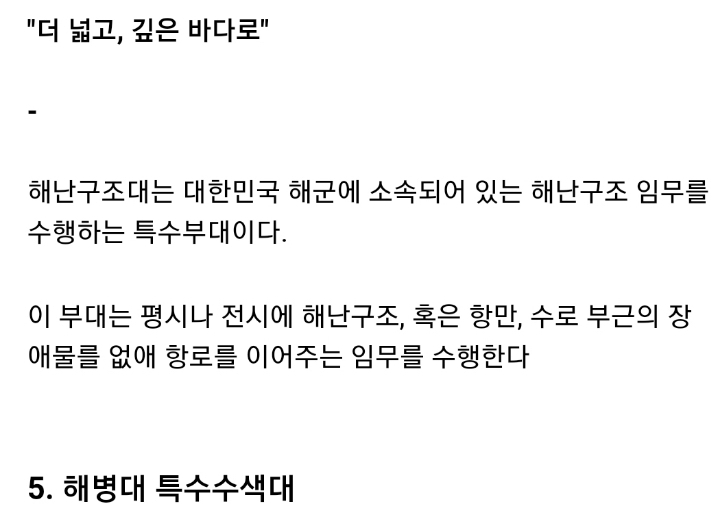 우리나라 특수부대 슬로건.jpg | 인스티즈