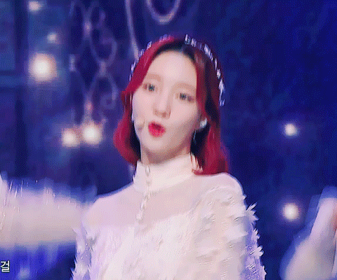 가요대제전 오마이걸 비니, 유아.gif | 인스티즈