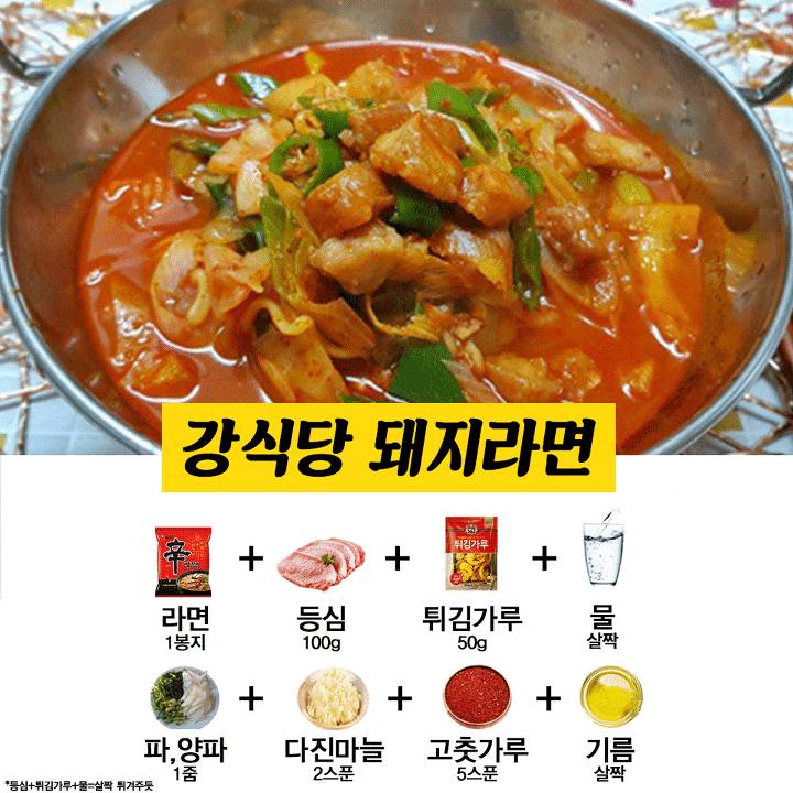 TV에서 난리났던 연예인표 특급라면 레시피 모음 | 인스티즈