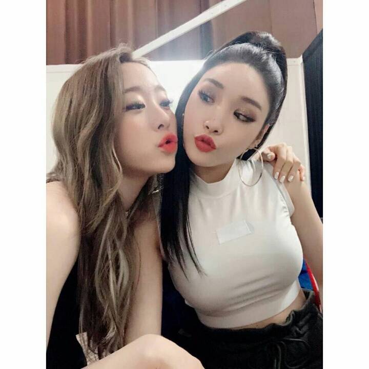 우주소녀 연정&청하.jpg - 인스티즈(instiz) 이슈 카테고리
