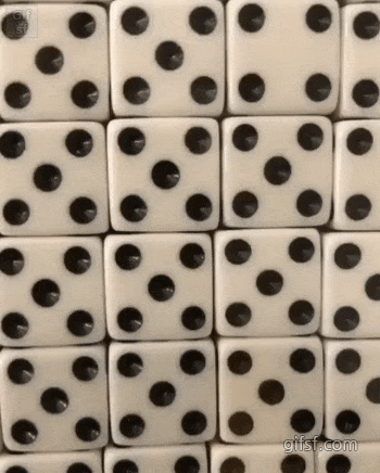 주사위 13000개로 만든 초상화.gif | 인스티즈