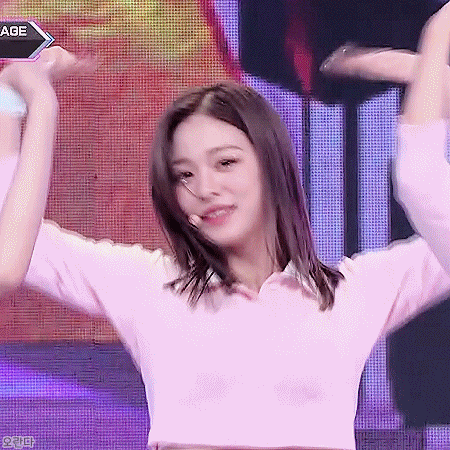 190103 엠카운트다운 프로미스나인 다시만난세계.gif | 인스티즈