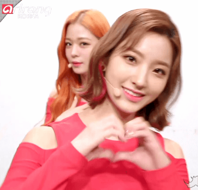 프로미스나인 하트.gif | 인스티즈