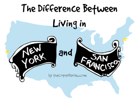 뉴욕 vs 샌프란시스코 생활의 차이점 ㅋㅋㅋ | 인스티즈
