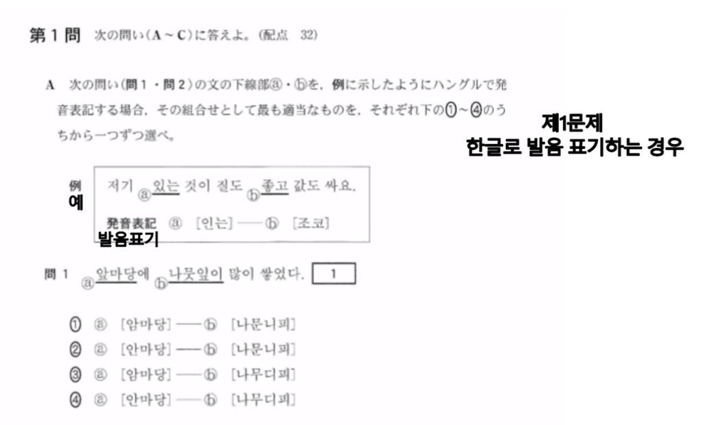 일본 대학입시센터시험의 한국어 영역 문제.jpg | 인스티즈