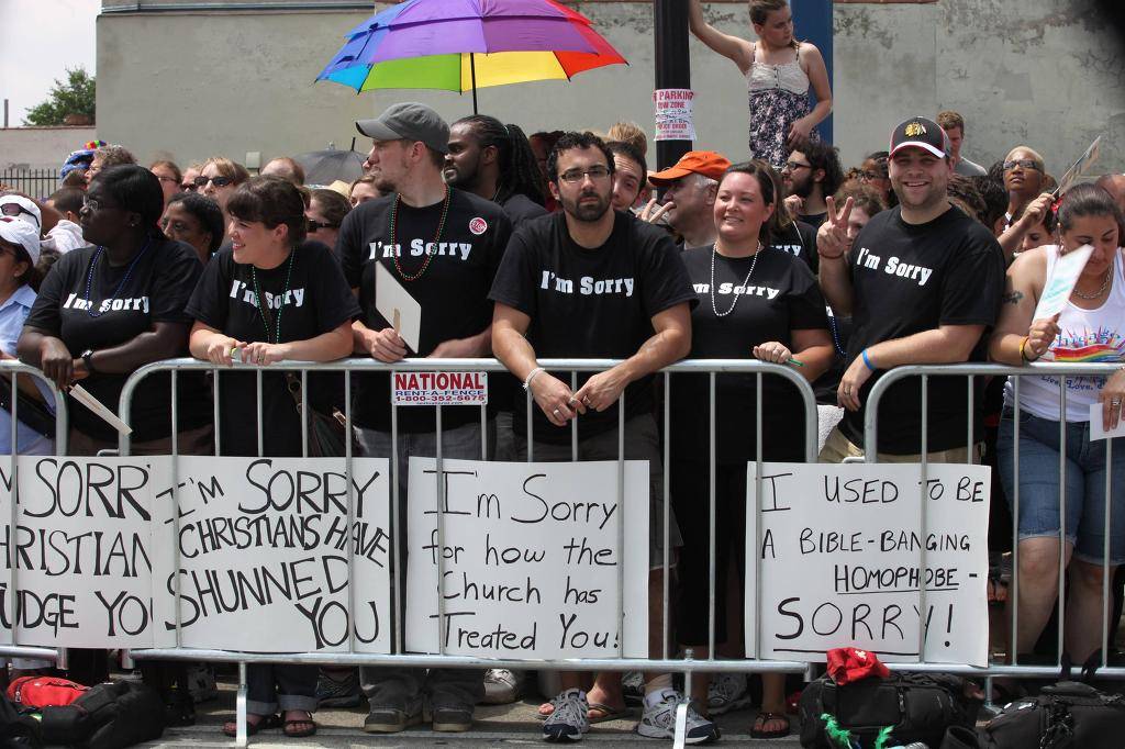 미국 게이 퍼레이드에 온 기독교인들 ㄷㄷ.jpg | 인스티즈