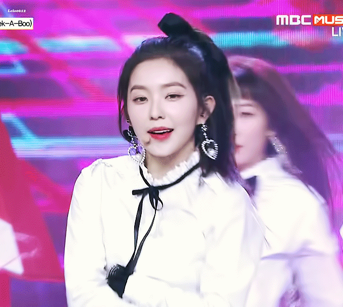 포니테일머리한 레드벨벳 아이린.gif | 인스티즈