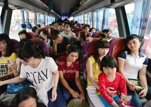 베트남 설 귀성길 버스 클라스 | 인스티즈
