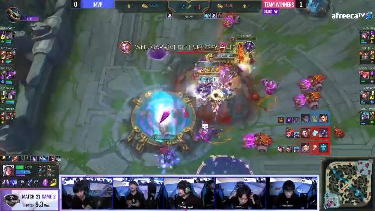 [LOL/정보] 2019 챌린저스 코리아 스프링시즌, 오늘 1시"WINNERS vs MVP"경기 결과 | 인스티즈