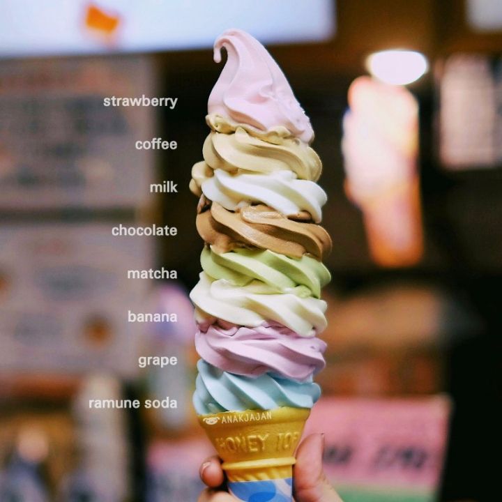 일본에서 파는 8단 아이스크림.jpg - 인스티즈(instiz) 이슈 카테고리