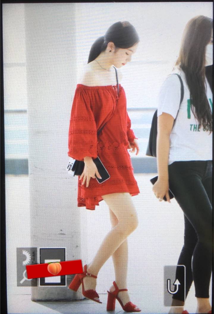 오프숄더 아이린 | 인스티즈