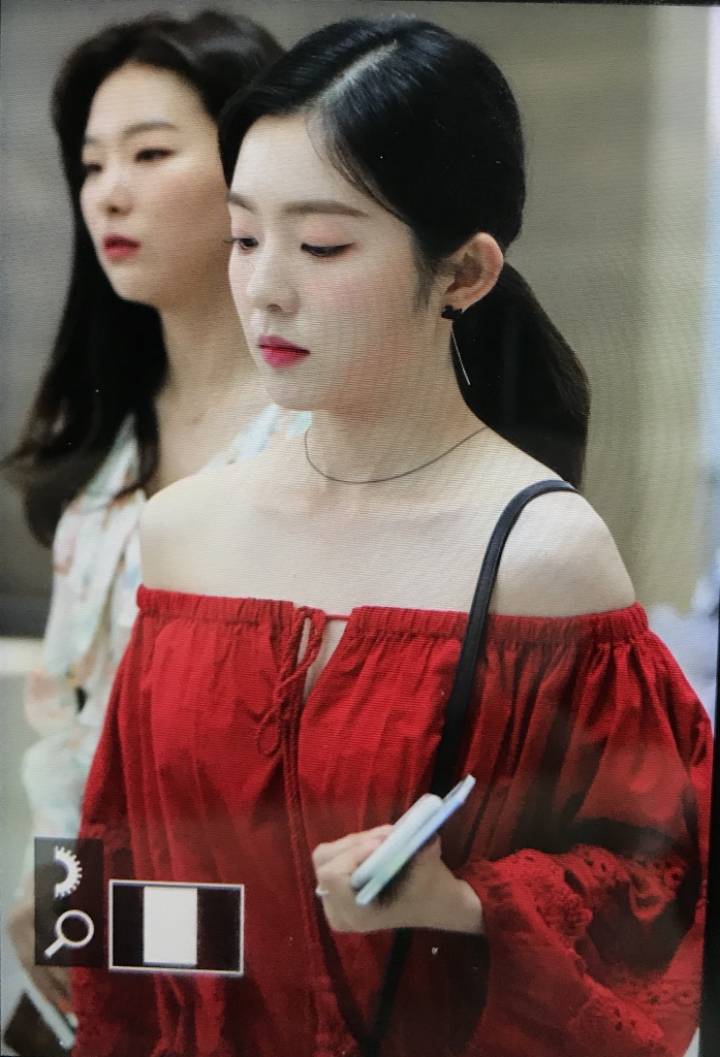 오프숄더 아이린 | 인스티즈