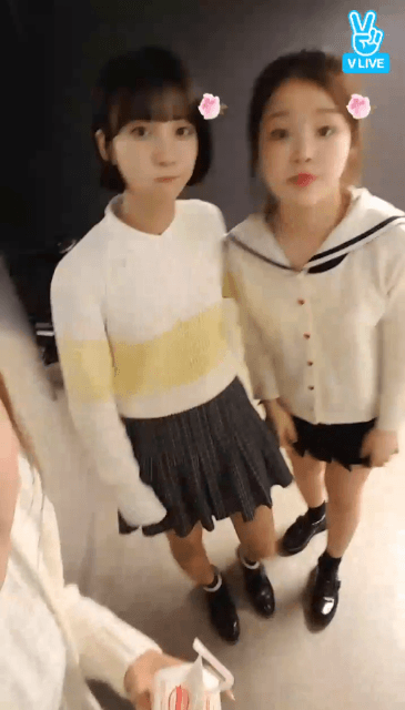 오마이걸 비니&amp;승희.gif | 인스티즈