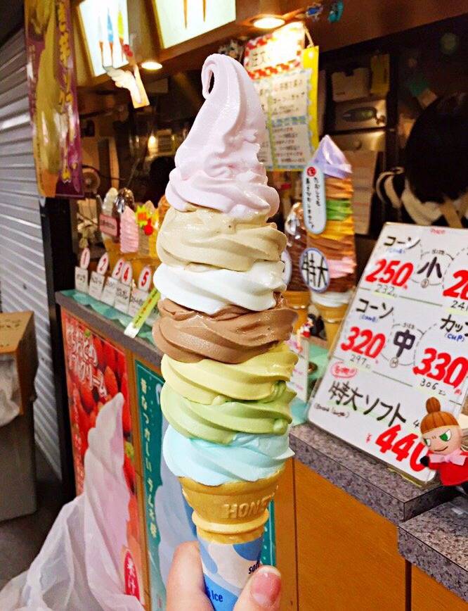 일본의 초대형 아이스크림 | 인스티즈
