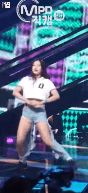 떡대 좋은 걸그룹멤버.gif | 인스티즈