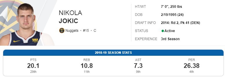 니콜라 요키치 - 43점 12리바 9어시 3스틸 (야투 19-30) | 인스티즈