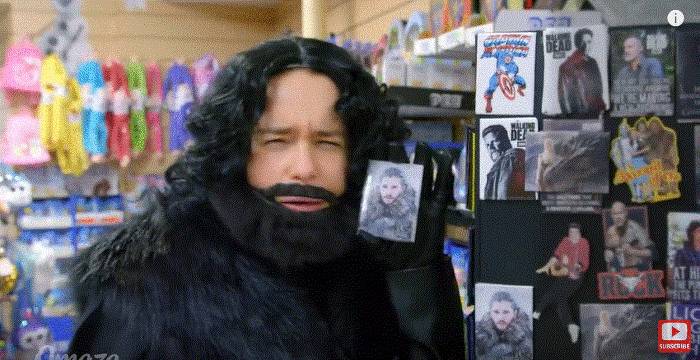 [왕좌의게임] 존 스노우로 분장하고 맨하탄 돌아댕기는 대너리스ㅋㅋㅋㅋㅋ.jpg | 인스티즈