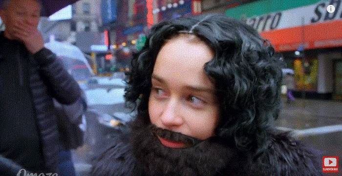 [왕좌의게임] 존 스노우로 분장하고 맨하탄 돌아댕기는 대너리스ㅋㅋㅋㅋㅋ.jpg | 인스티즈