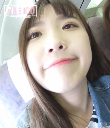 [프로미스나인] 앞머리때문에 고통받는 송하영 | 인스티즈