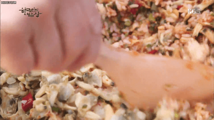 한국인의 밥상-바지락 달래 비빔밥 | 인스티즈