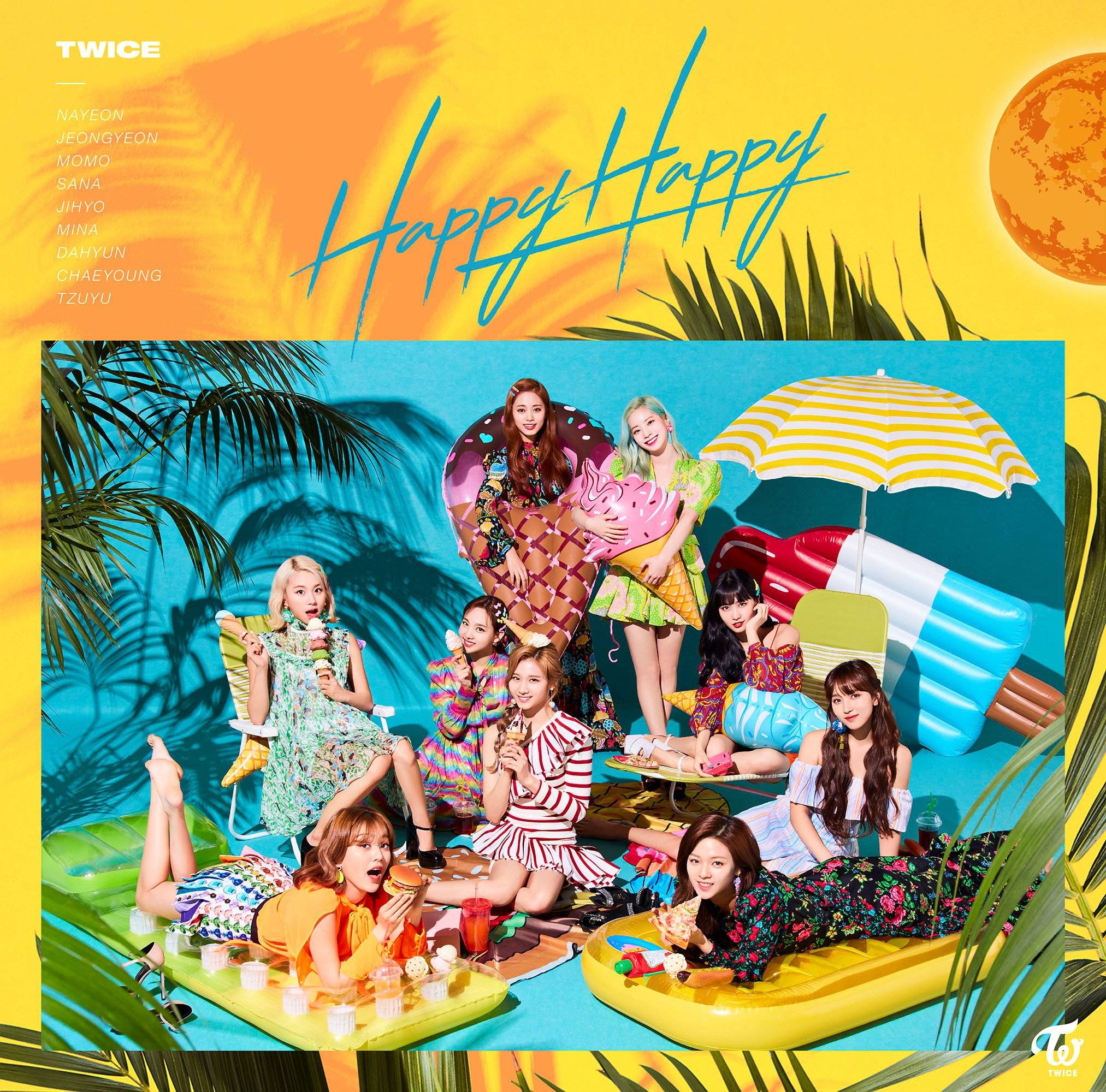 트와이스 일본 4번째 싱글 "HAPPY HAPPY" 단체 티저 | 인스티즈
