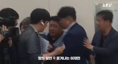 오늘자 강원도 산불 이재민 한테 팩폭 맞은 황교안 나경원 | 인스티즈