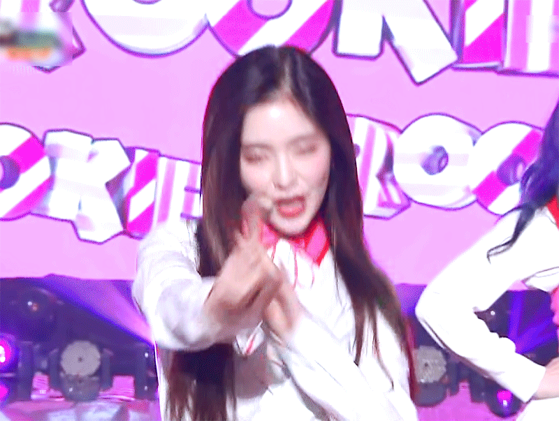 아이린 루키 도입부+ RBB손키스.gif | 인스티즈