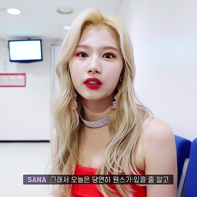 Fancy 첫 사녹 비하인드 트와이스 사나.gif | 인스티즈