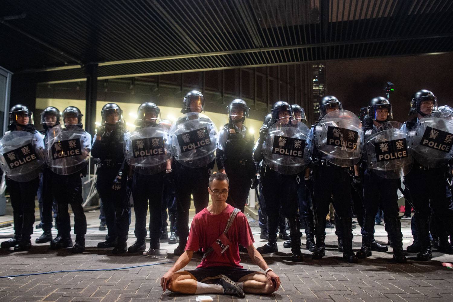 홍콩 시위 현장 사진들.jpg | 인스티즈