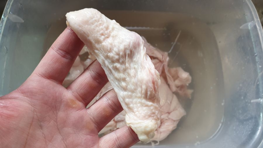 에어프라이어기로 만든 닭껍질 튀김 | 인스티즈
