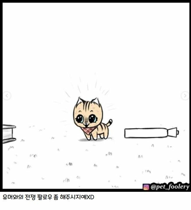 은퇴한 군견과 새끼 고양이만화 3화 | 인스티즈