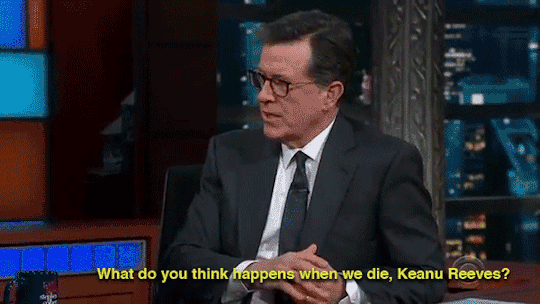 "키아누 리브스씨, 우리가 죽으면 어떻게 된다고 생각하시나요?" | 인스티즈