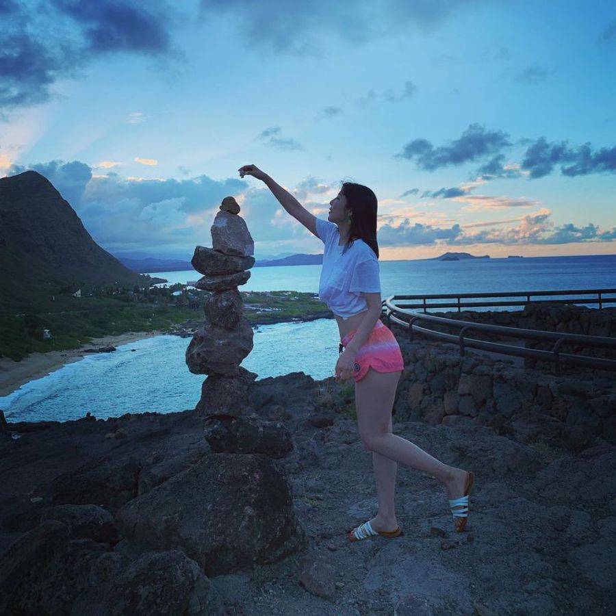 하와이에 간 사유리 | 인스티즈