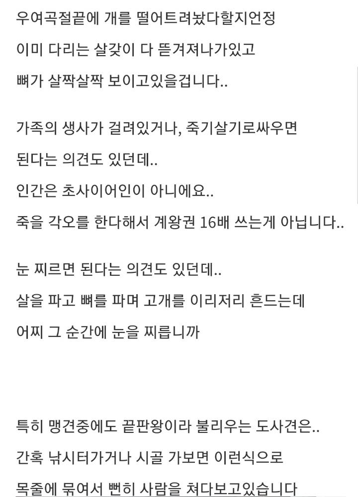 맹견을 가볍게 보시는 분들에게....gif | 인스티즈