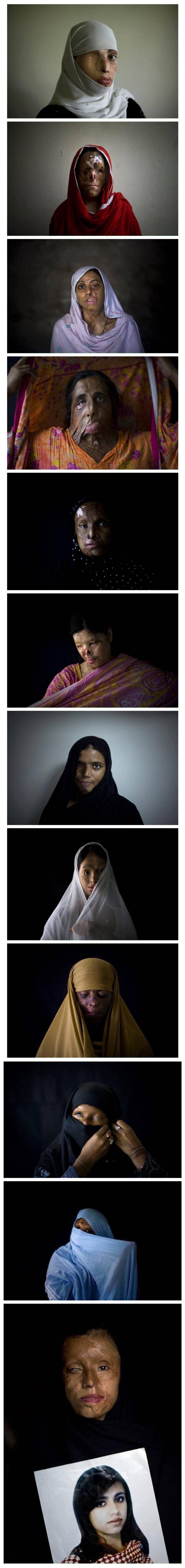 파키스탄 가정폭력 여성들 | 인스티즈