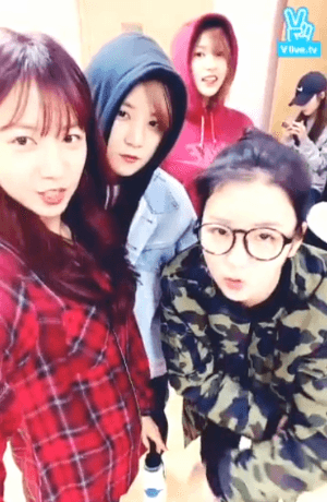 에이핑크 브이앱 카메라 세로모드에 대처하는방법 | 인스티즈